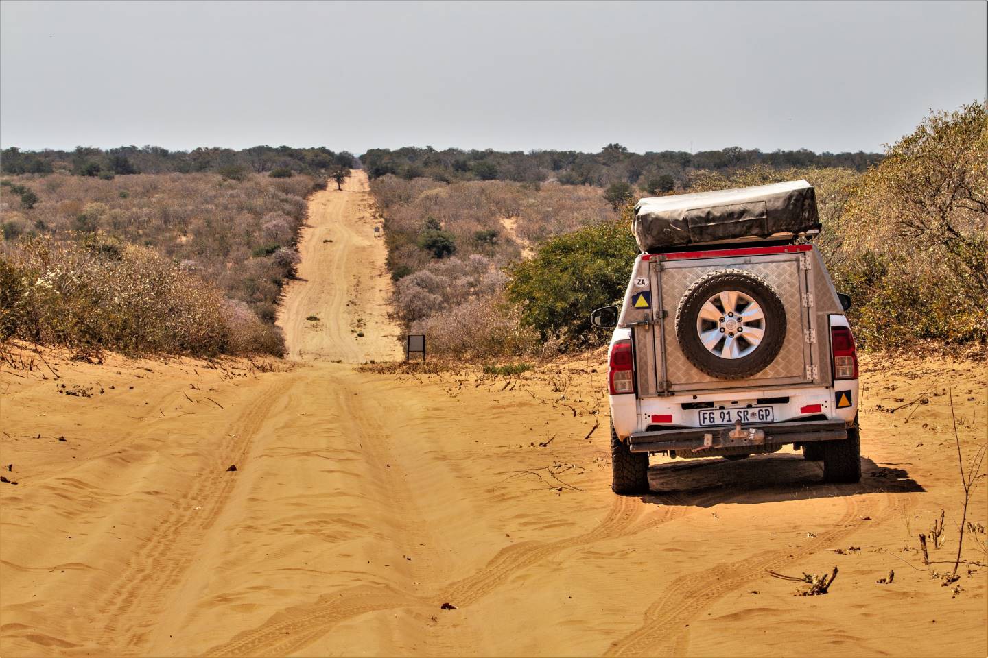 Afbeelding van Auto Wildparken Botswana Suid Afrika Reise