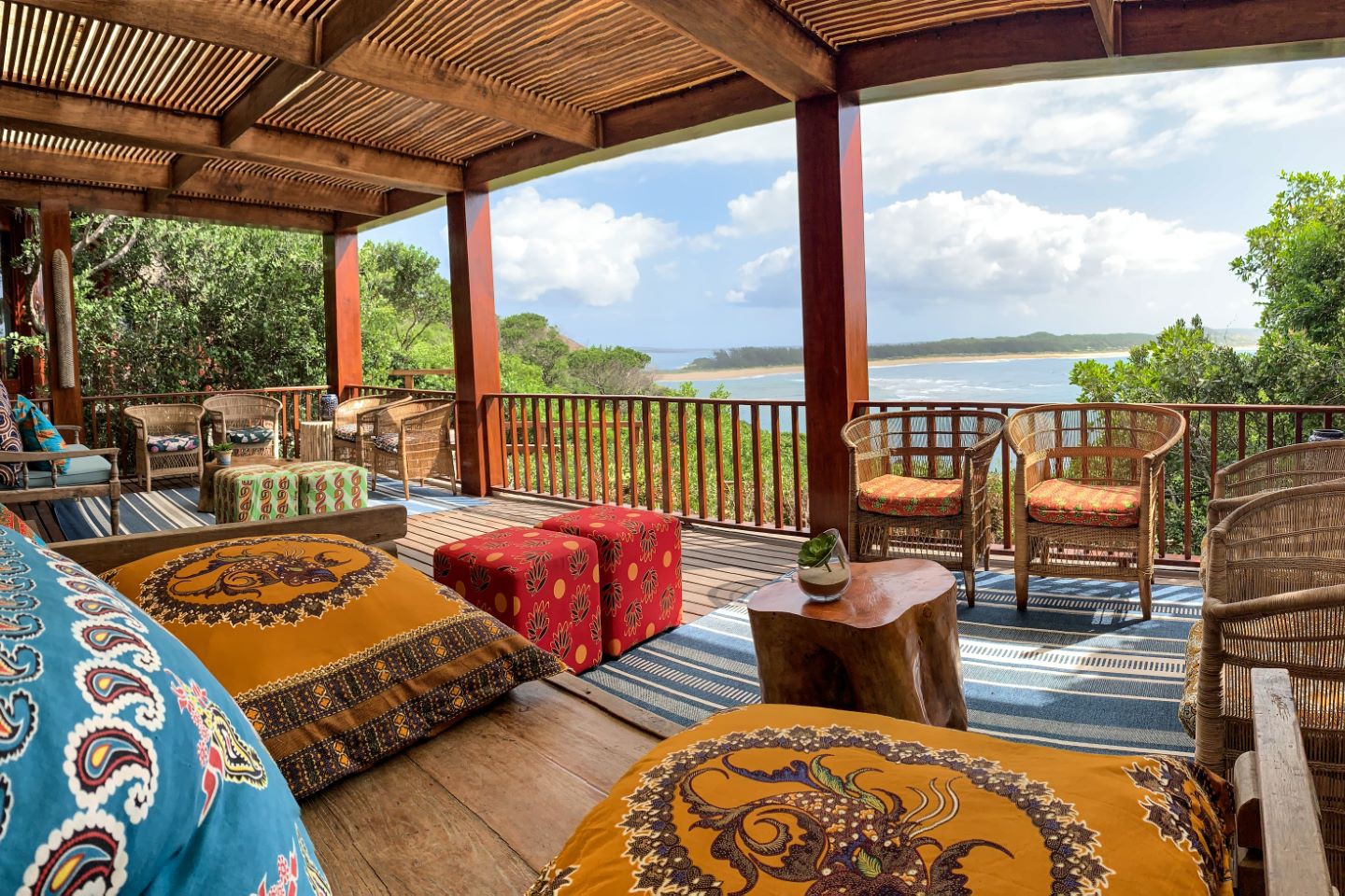 Afbeelding van Lounge Uitzicht Machangulo Beach Lodge