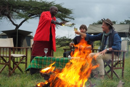 Dorobo Mobile Camp Campfire Knut Bry Basecamp Explorer Kenya